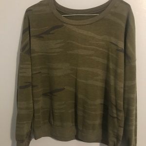 Camo sweatshirt